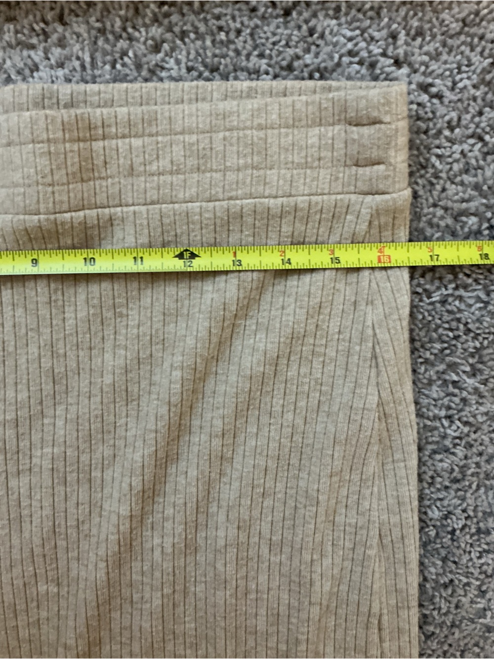 Thread & Supply Tan Ribbed Knit Three - Piece Set - Picture 3 of 9